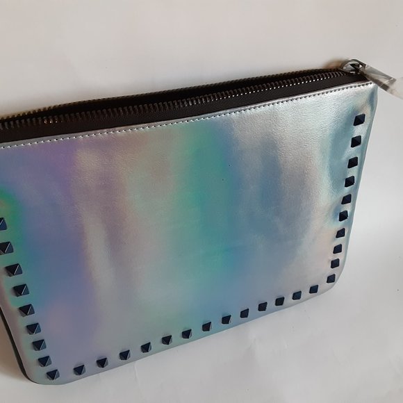 Holographic Tablet Case by Mohzy, Brand new, zippered, fully lined with pockets - Picture 7 of 14